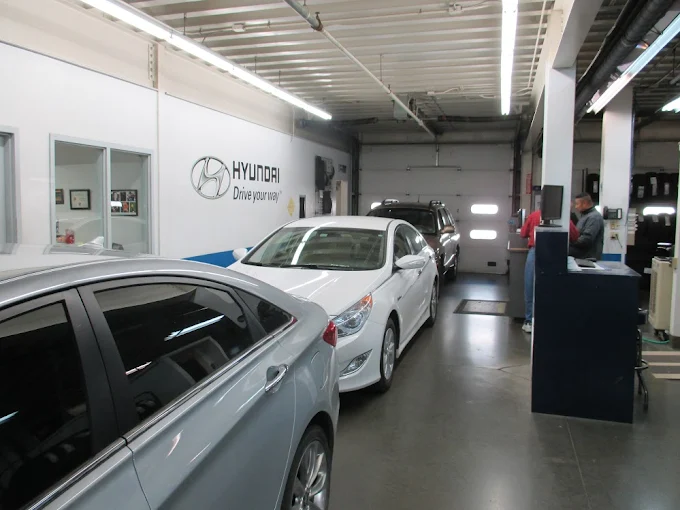 Hyundai service center at McCarthy Hyundai Olathe