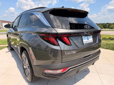 2024 Hyundai TUCSON HYBRID Blue