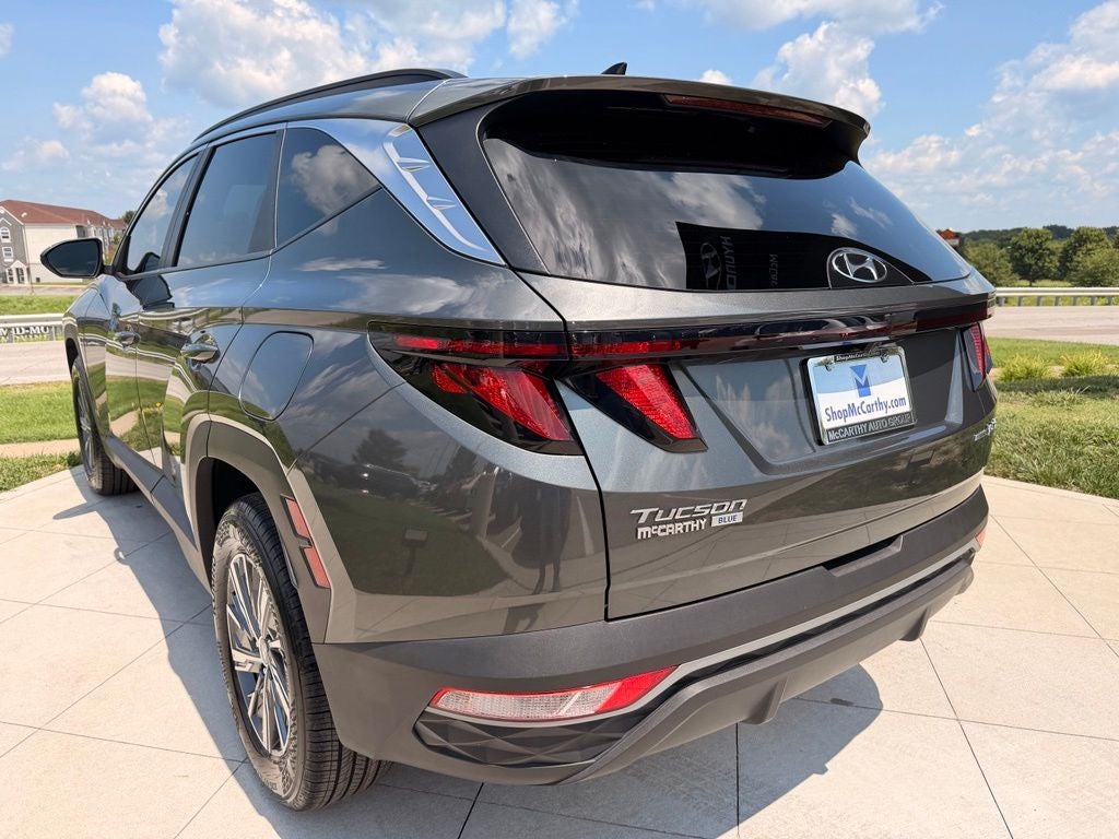 2024 Hyundai TUCSON HYBRID Blue