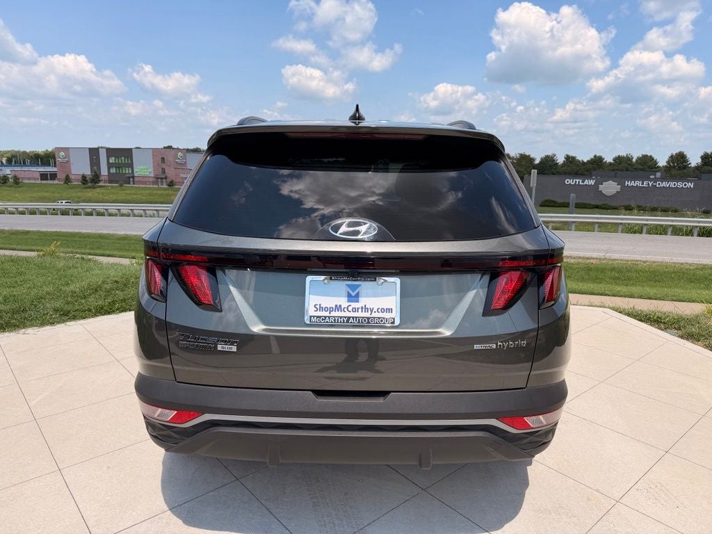 2024 Hyundai TUCSON HYBRID Blue
