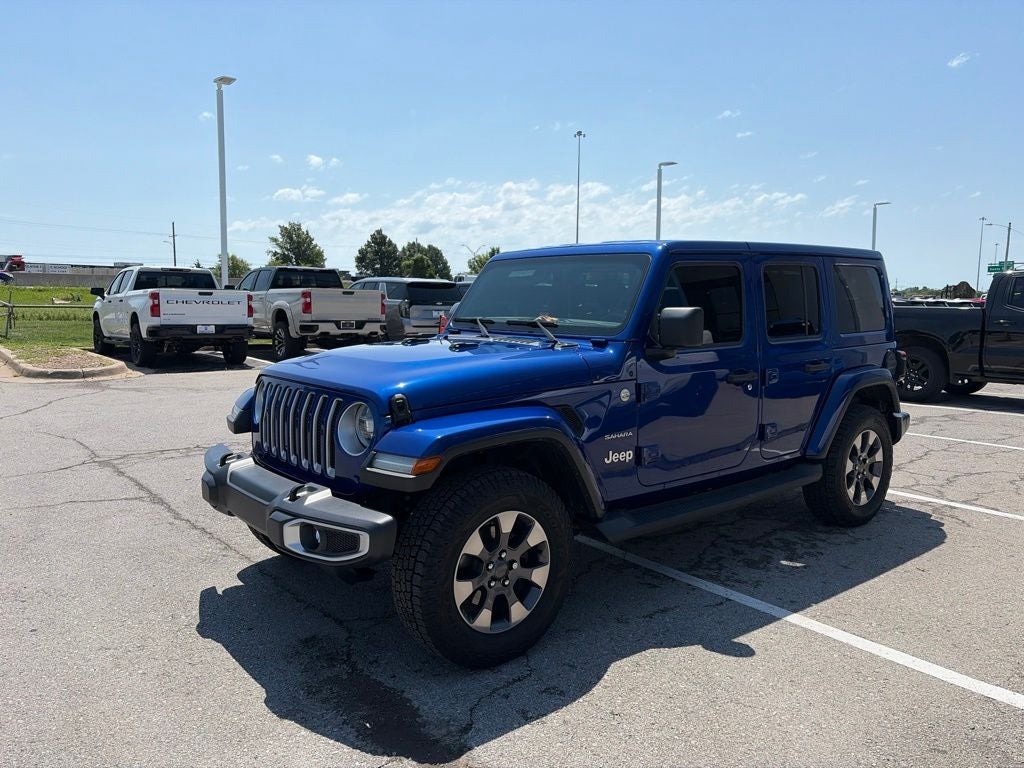 Used 2018 Jeep All-New Wrangler Unlimited Sahara with VIN 1C4HJXEN7JW278793 for sale in Kansas City