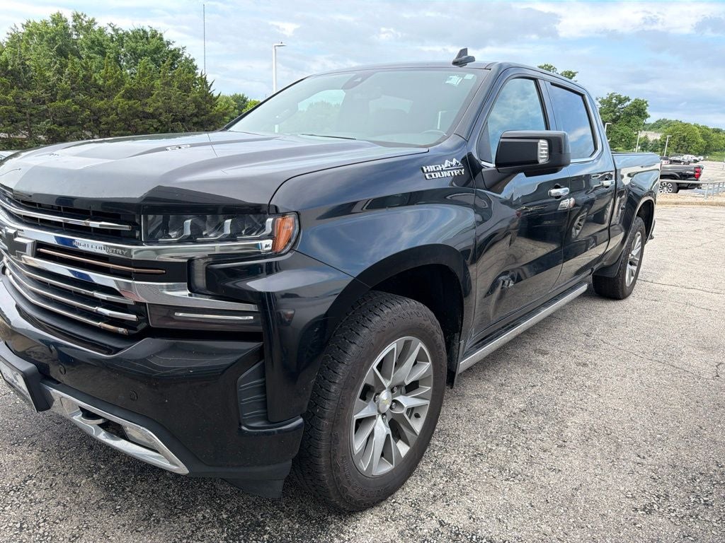 Used 2019 Chevrolet Silverado 1500 High Country with VIN 1GCUYHELXKZ227321 for sale in Kansas City