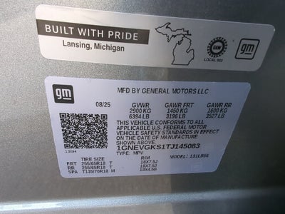 2026 Chevrolet Traverse LT