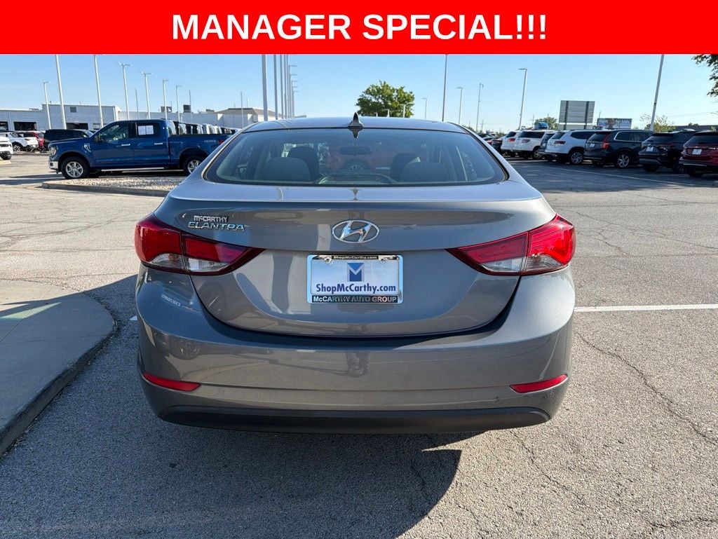 2014 Hyundai ELANTRA SE