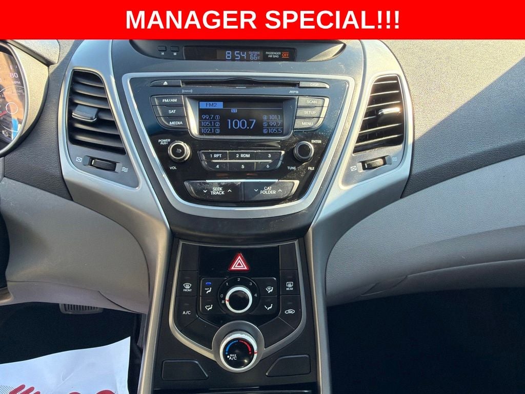 2014 Hyundai ELANTRA SE