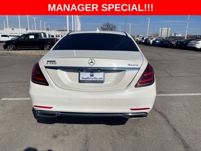 2019 Mercedes-Benz S-Class S 560 4MATIC®