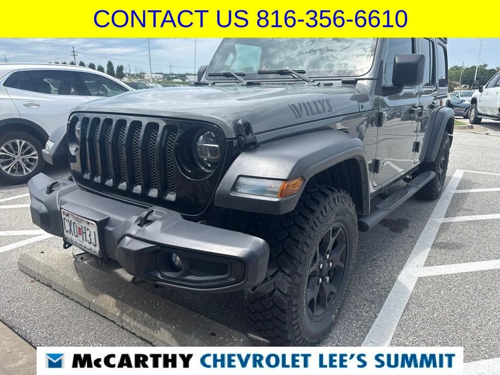 2021 Jeep Wrangler Unlimited Willys