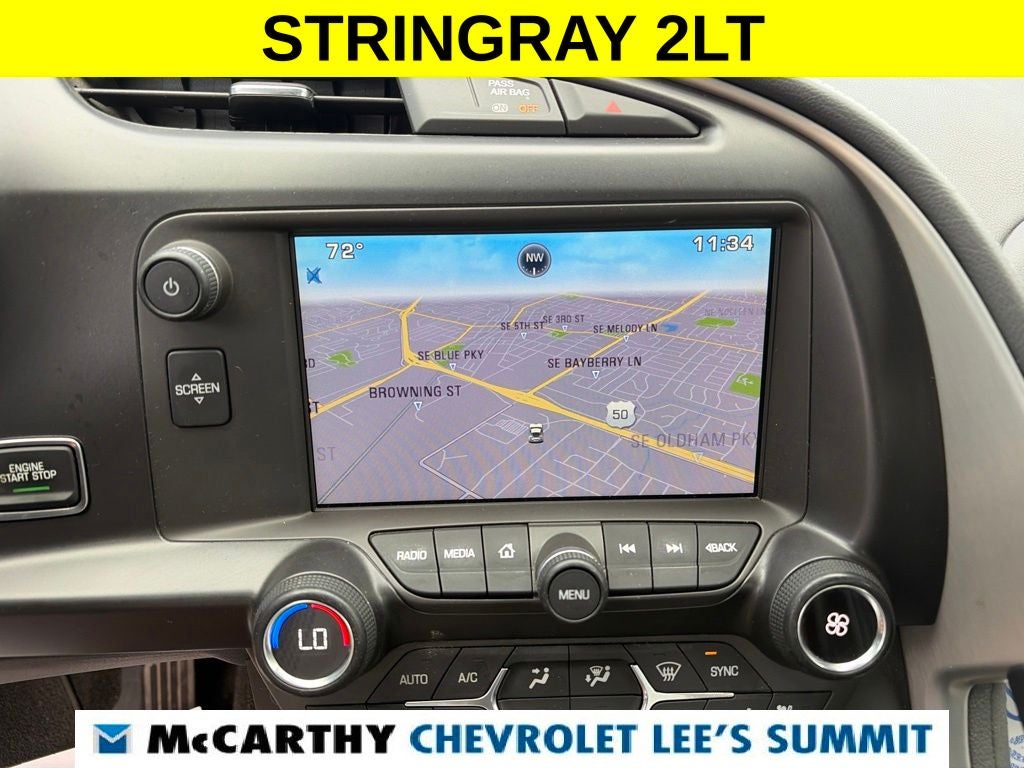 2015 Chevrolet Corvette Stingray 2LT