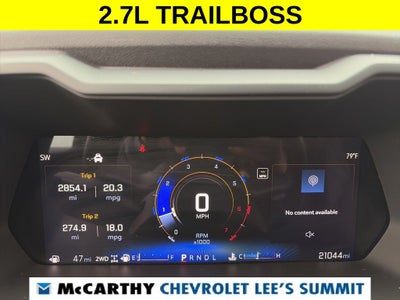 2025 Chevrolet Colorado Trail Boss