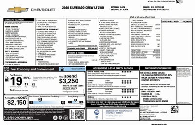 2020 Chevrolet Silverado 1500 LT