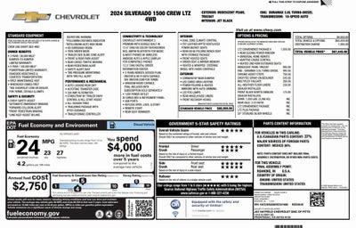 2024 Chevrolet Silverado 1500 LTZ