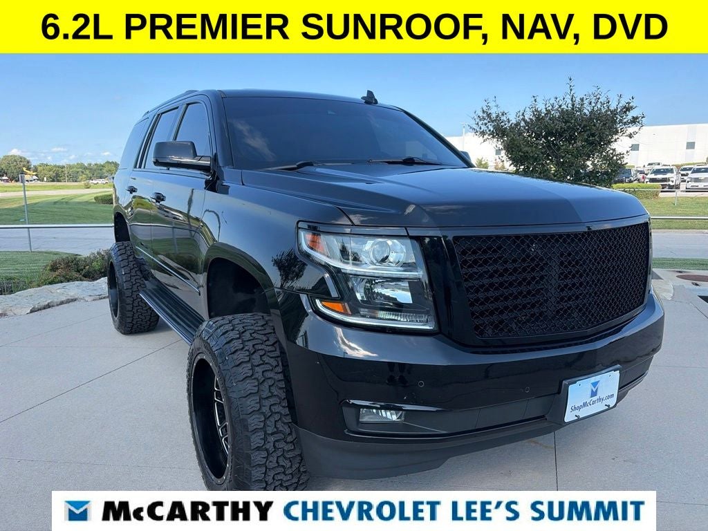 Used 2018 Chevrolet Tahoe Premier with VIN 1GNSKCKJ4JR215668 for sale in Kansas City