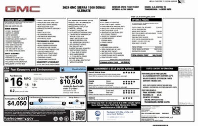 2024 GMC Sierra 1500 Denali Ultimate