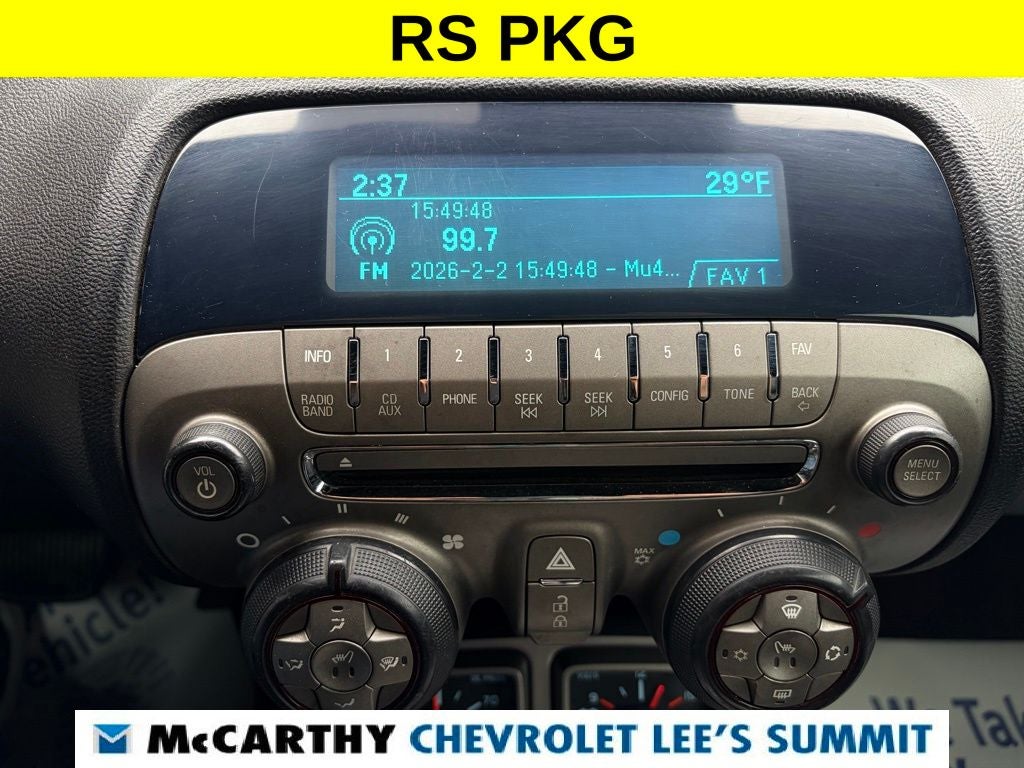 2011 Chevrolet Camaro 2LT 2LT