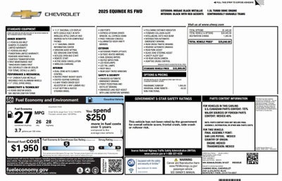 2025 Chevrolet Equinox RS