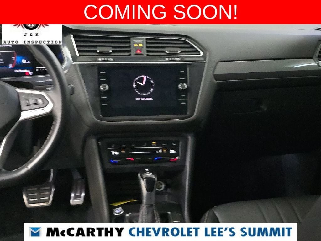 2023 Volkswagen Tiguan 2.0T SE R-Line Black