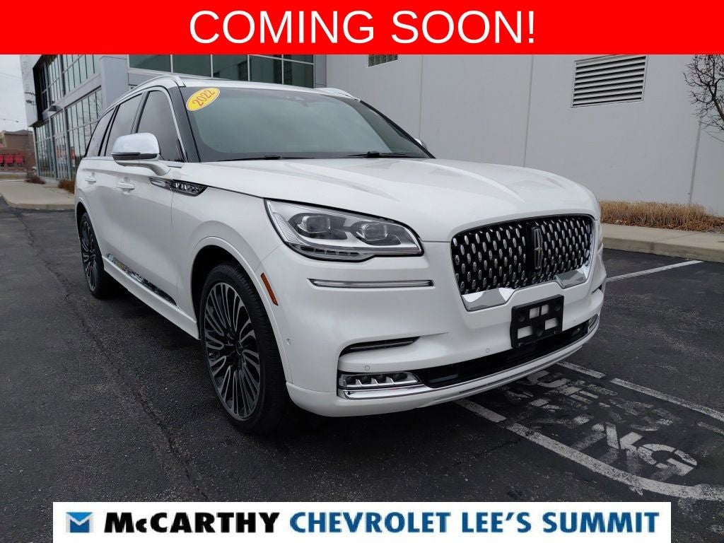 2022 Lincoln Aviator Black Label