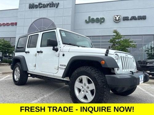 2018 Jeep Wrangler JK Unlimited Sport S 4x4