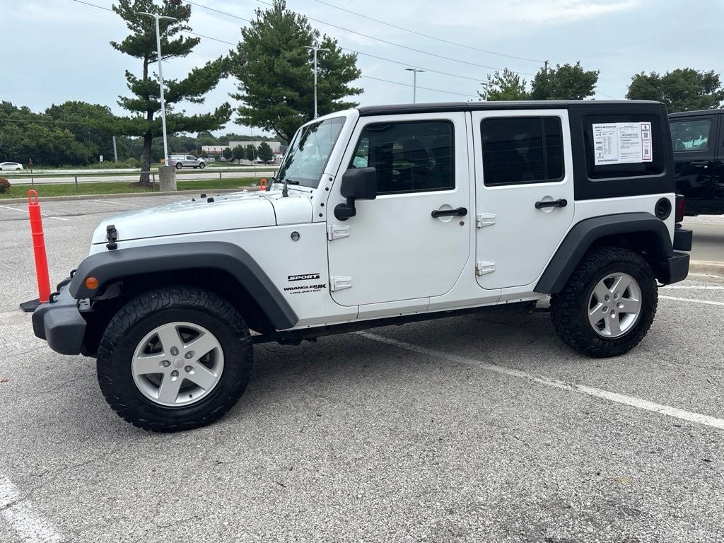 2018 Jeep Wrangler JK Unlimited Sport S 4x4