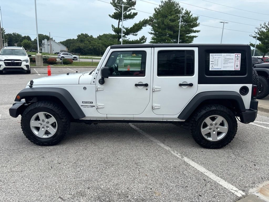 2018 Jeep Wrangler JK Unlimited Sport S 4x4