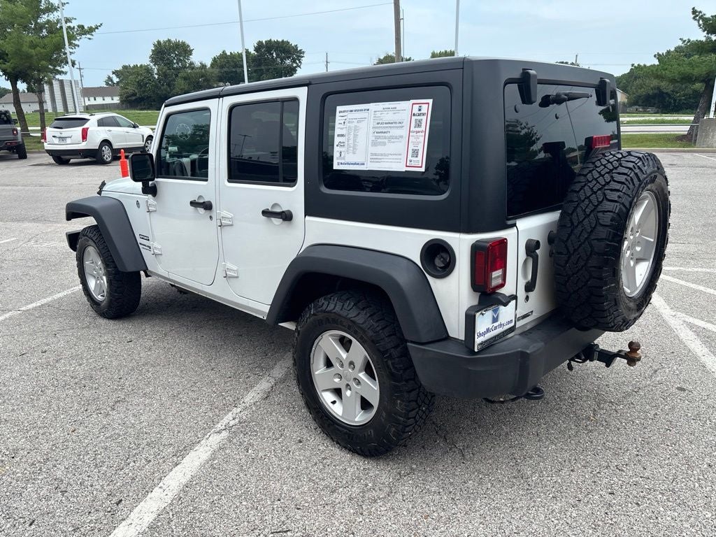 2018 Jeep Wrangler JK Unlimited Sport S 4x4