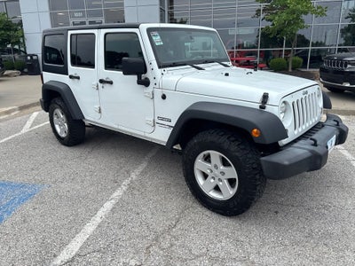 2018 Jeep Wrangler JK Unlimited Sport S 4x4