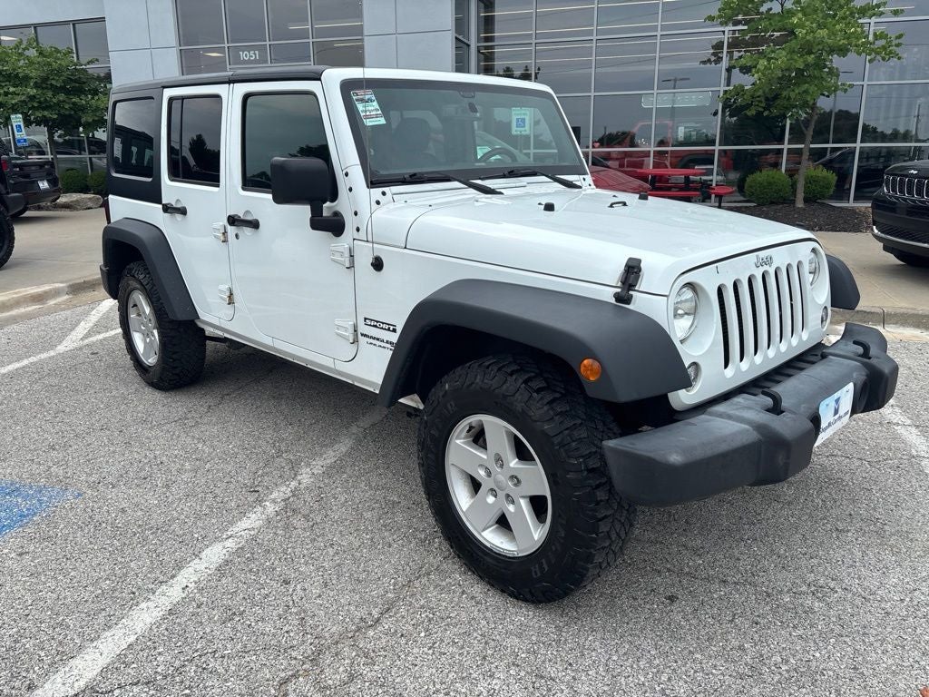 2018 Jeep Wrangler JK Unlimited Sport S 4x4
