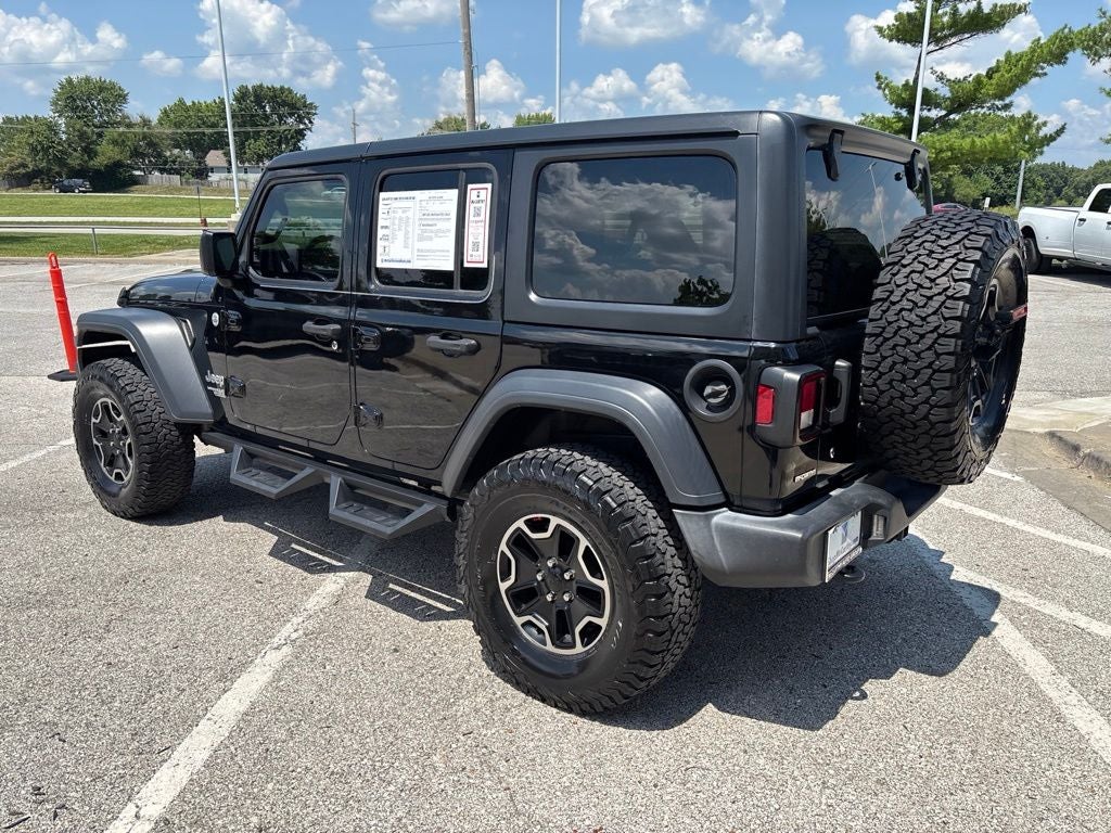 2018 Jeep Wrangler Unlimited Sport S 4x4