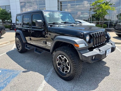 2018 Jeep Wrangler Unlimited Sport S 4x4