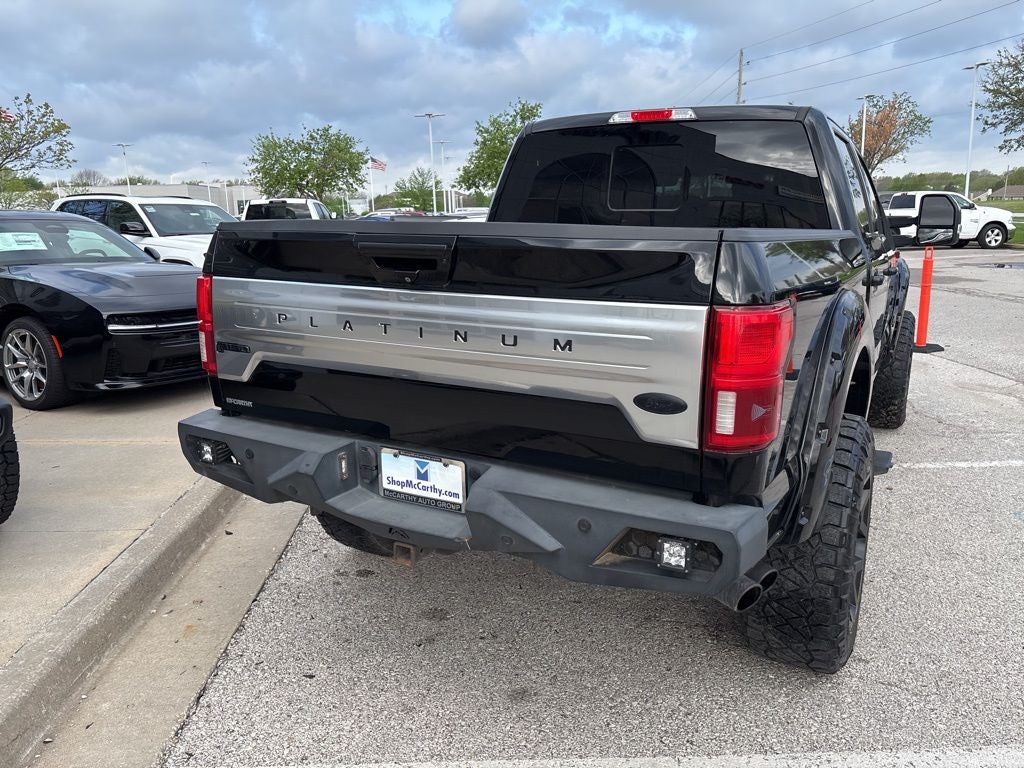 2018 Ford F-150 Platinum