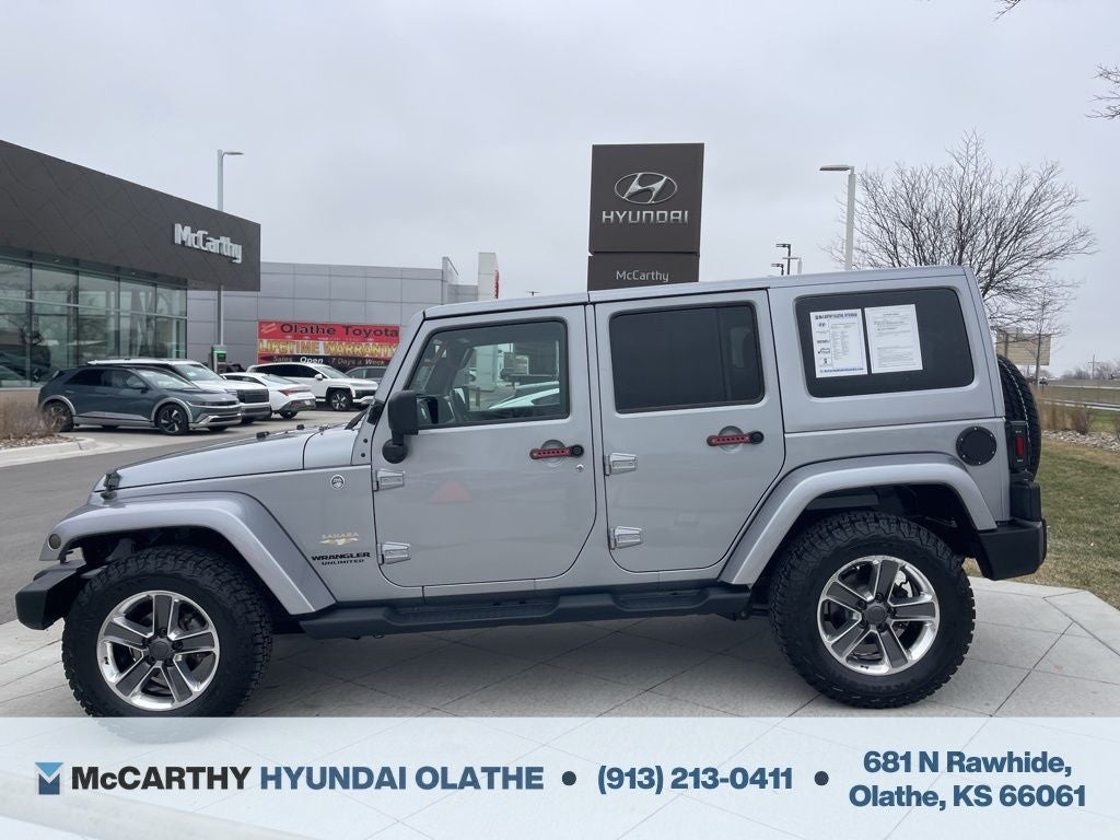 Used 2014 Jeep Wrangler Unlimited Sahara with VIN 1C4BJWEG1EL187107 for sale in Kansas City