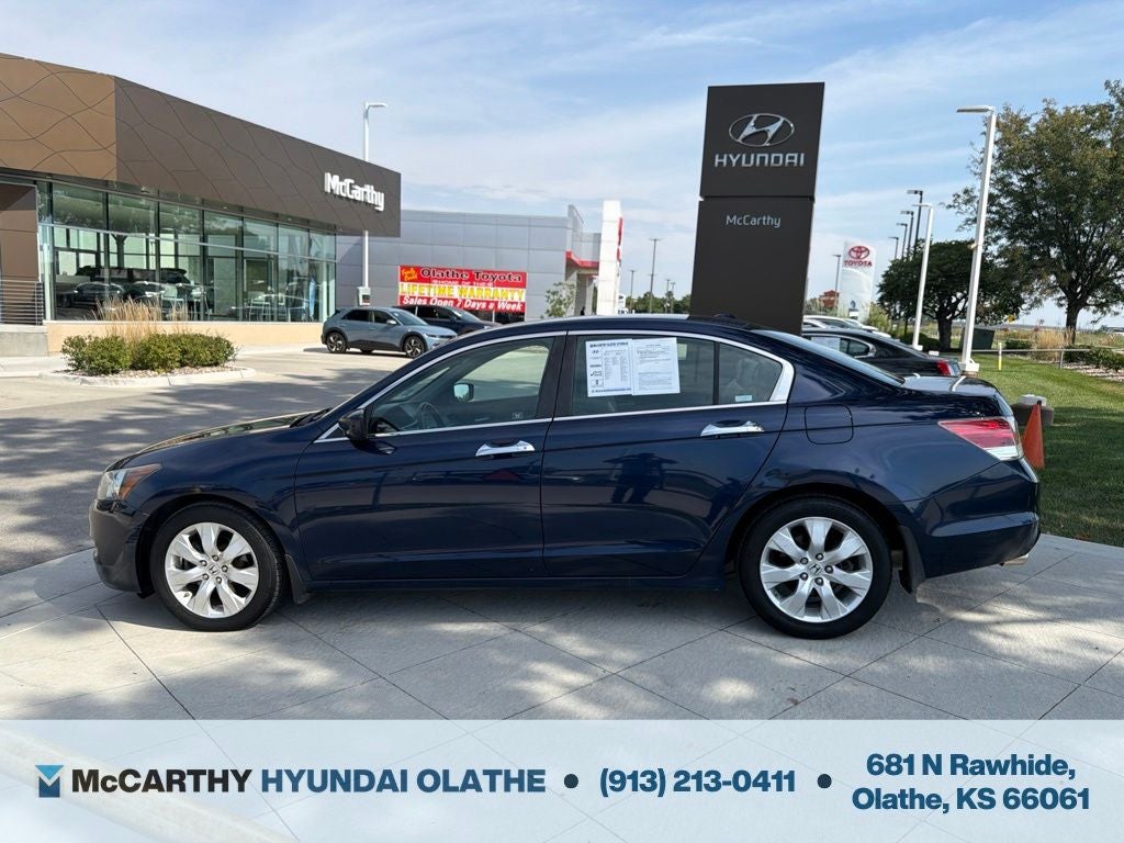 Used 2008 Honda Accord EX-L V6 with VIN 1HGCP368X8A073259 for sale in Kansas City