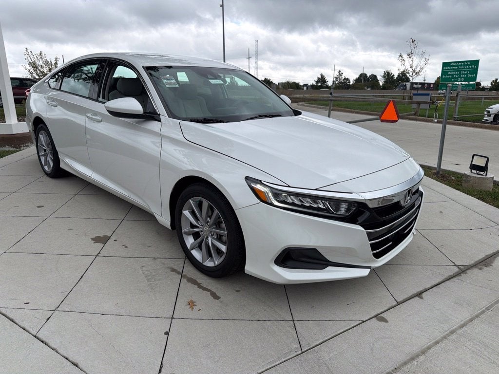 Used 2021 Honda Accord LX with VIN 1HGCV1F17MA021577 for sale in Kansas City