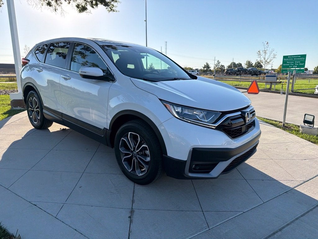 Used 2022 Honda CR-V EX with VIN 2HKRW2H59NH667998 for sale in Kansas City