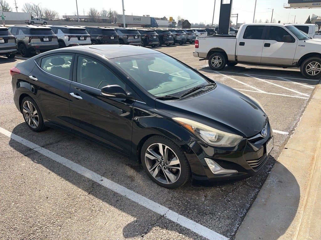 Used 2014 Hyundai Elantra Limited with VIN 5NPDH4AE0EH534024 for sale in Kansas City
