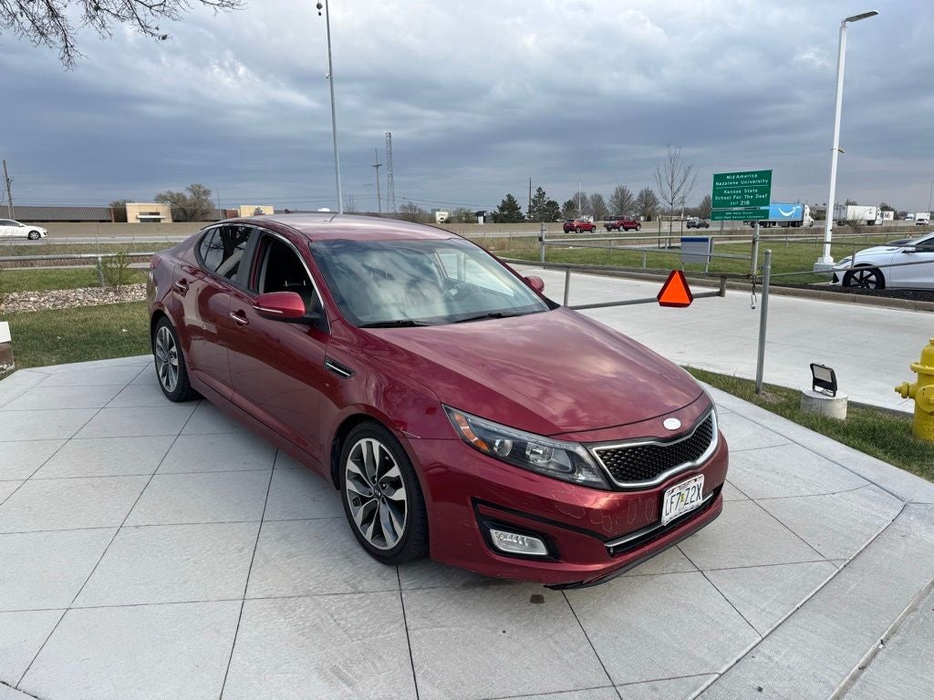 Used 2014 Kia Optima SX with VIN 5XXGR4A73EG270322 for sale in Kansas City