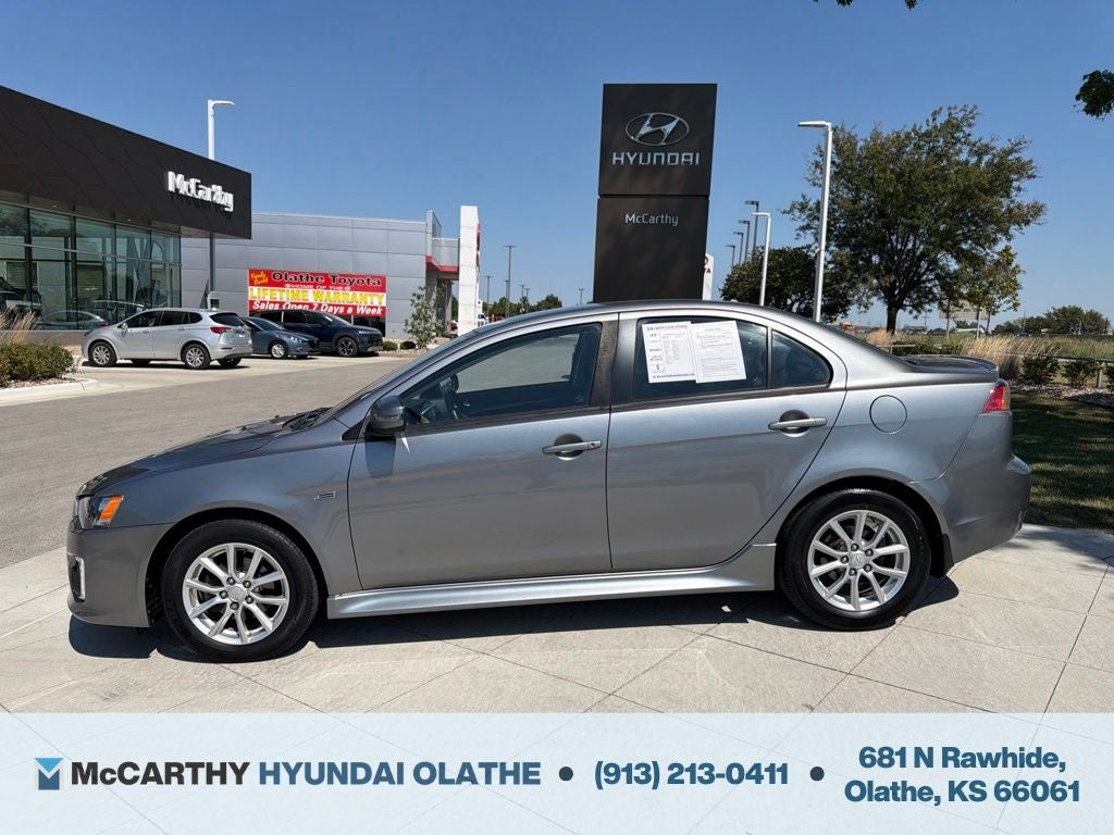 Used 2016 Mitsubishi Lancer ES with VIN JA32U2FU3GU011899 for sale in Olathe, KS