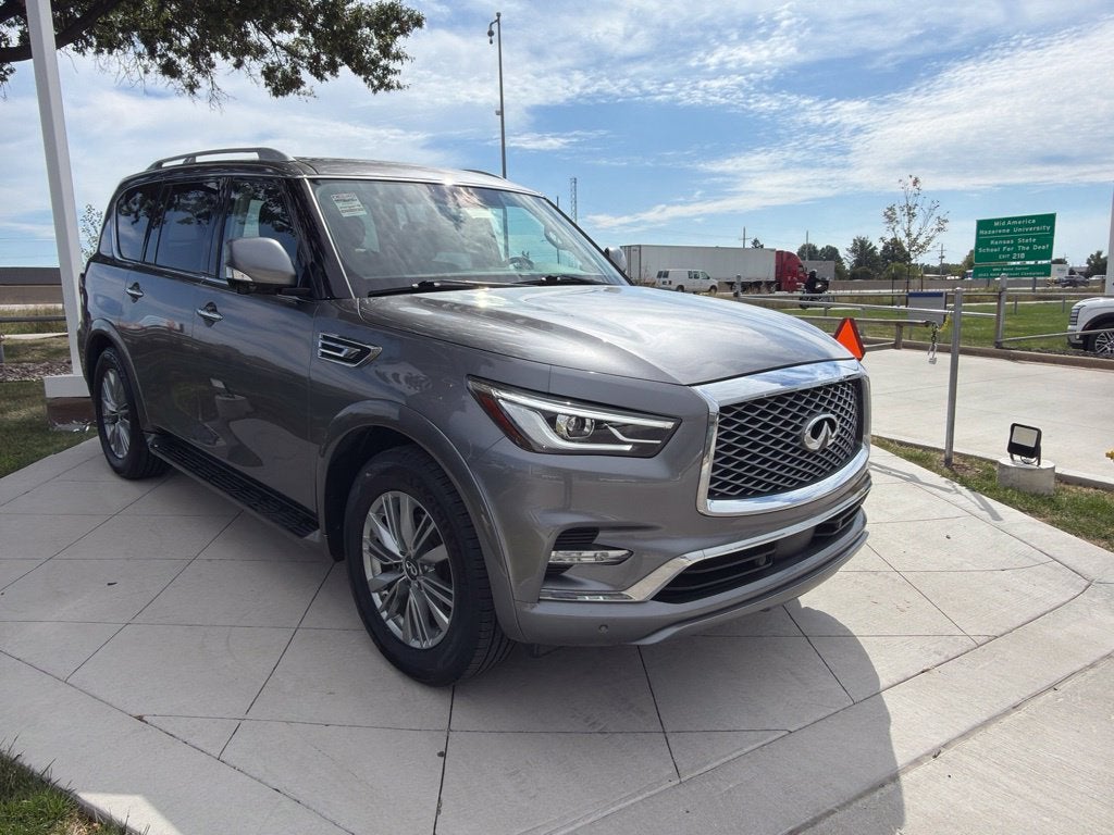 Used 2021 INFINITI QX80 Base with VIN JN8AZ2AE2M9269140 for sale in Kansas City