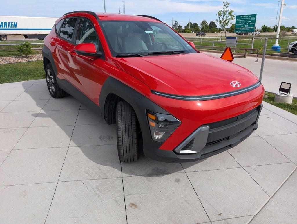 Certified 2024 Hyundai Kona SEL with VIN KM8HBCAB1RU147024 for sale in Kansas City