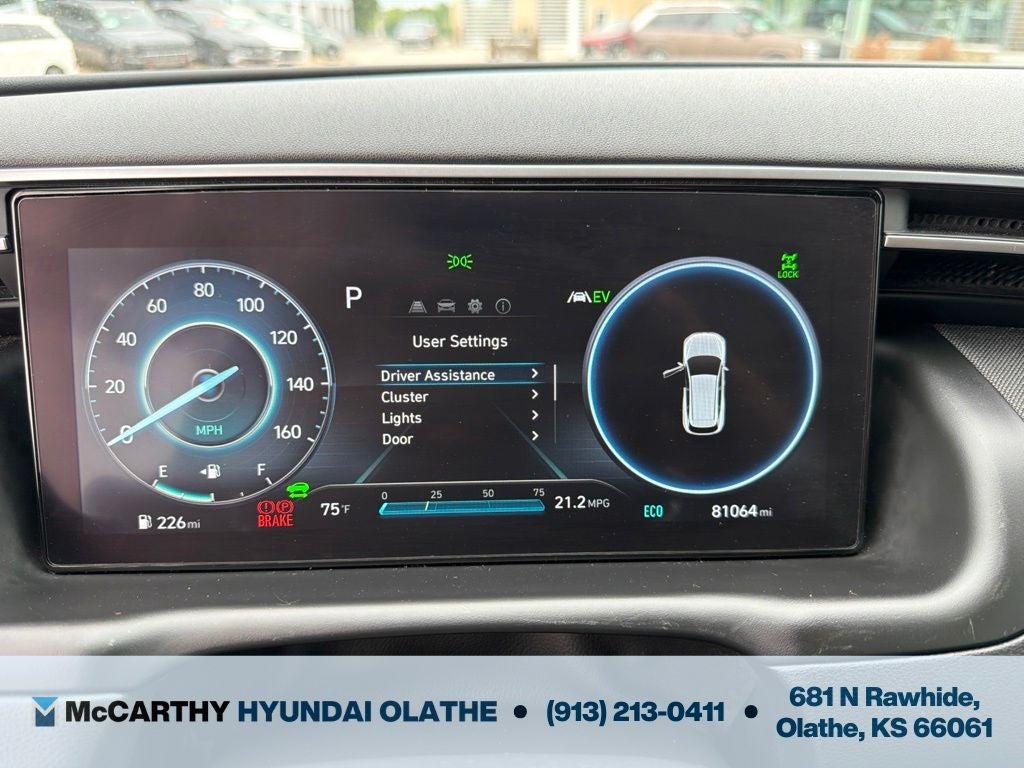2022 Hyundai TUCSON HYBRID SEL Convenience