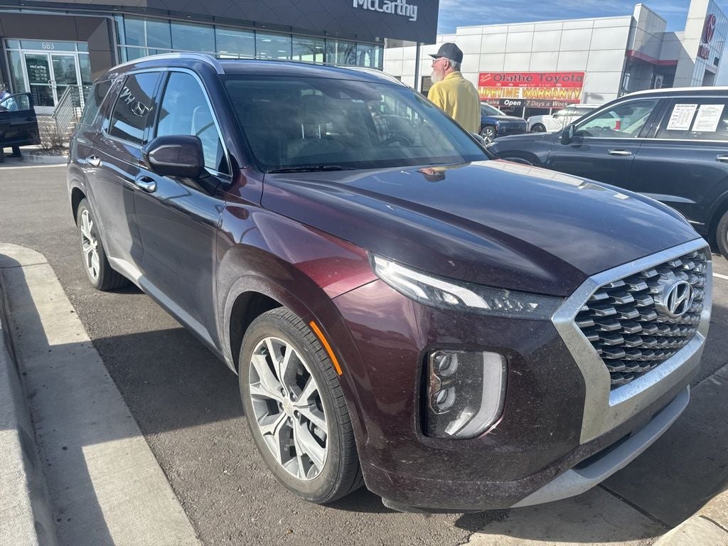 Certified 2021 Hyundai Palisade Limited with VIN KM8R5DHE1MU223853 for sale in Kansas City