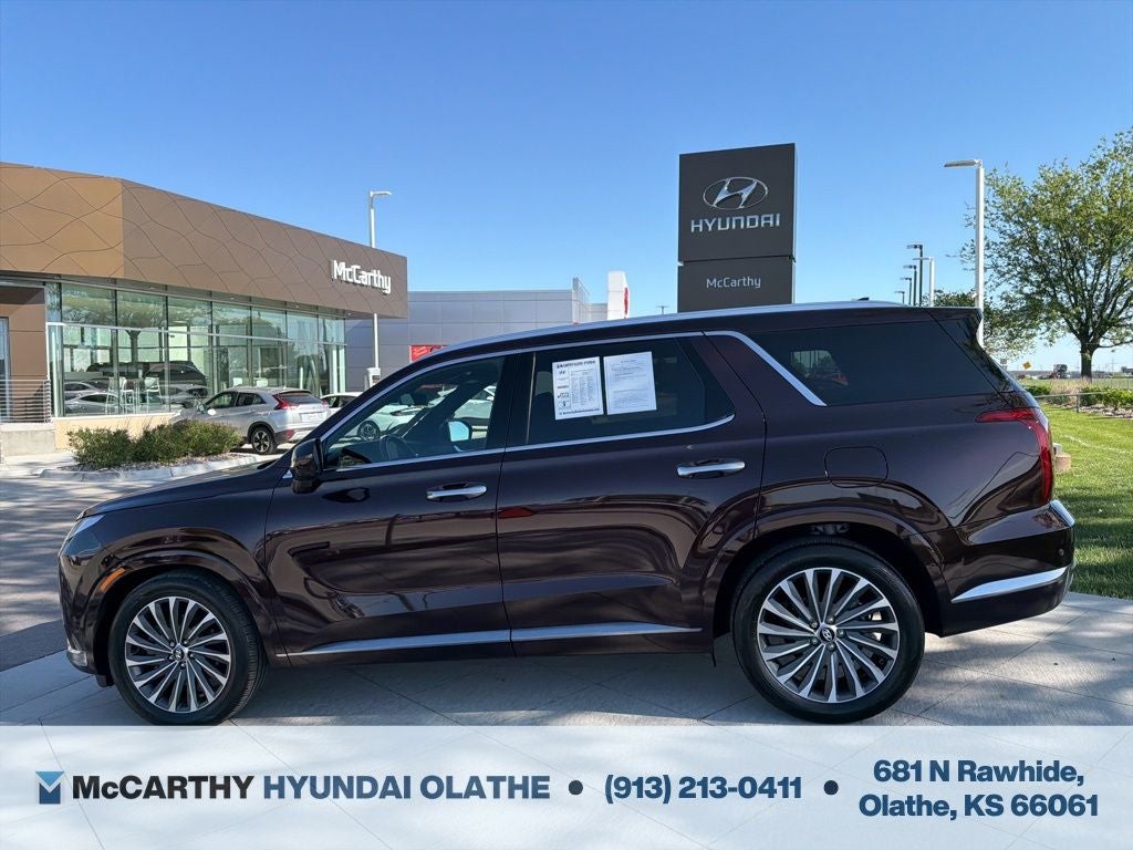 Certified 2024 Hyundai Palisade Calligraphy with VIN KM8R7DGEXRU759123 for sale in Kansas City