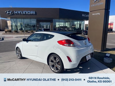 2013 Hyundai VELOSTER Base W/Black