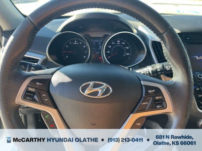 2013 Hyundai VELOSTER Base W/Black