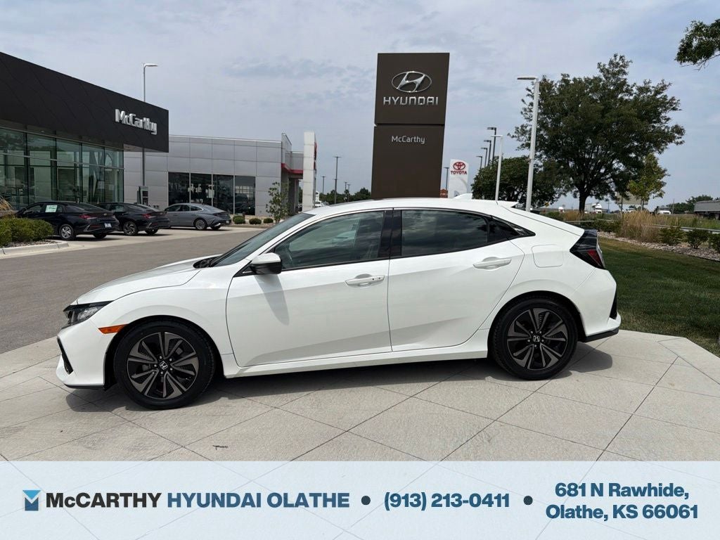Used 2017 Honda Civic Hatchback EX-L with VIN SHHFK7H77HU233285 for sale in Kansas City