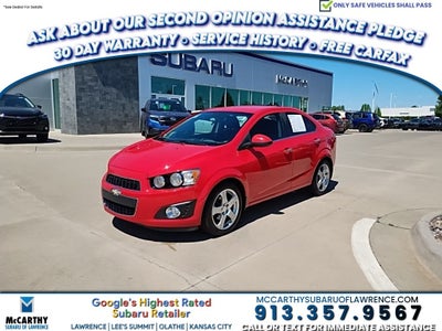 2013 Chevrolet Sonic LTZ