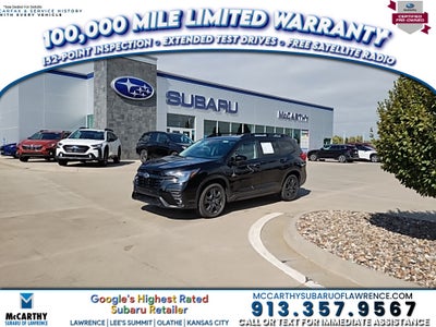 2025 Subaru Ascent Onyx Edition Touring