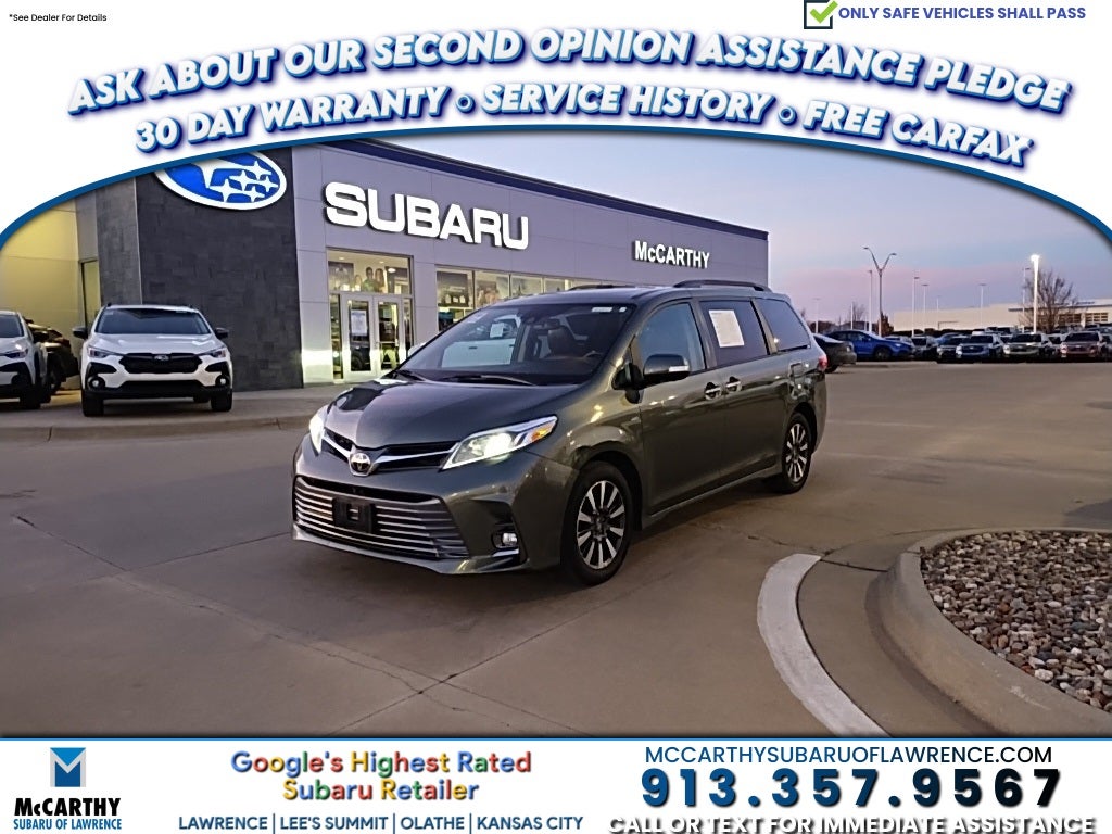 2018 Toyota Sienna Limited Premium 7 Passenger AWD