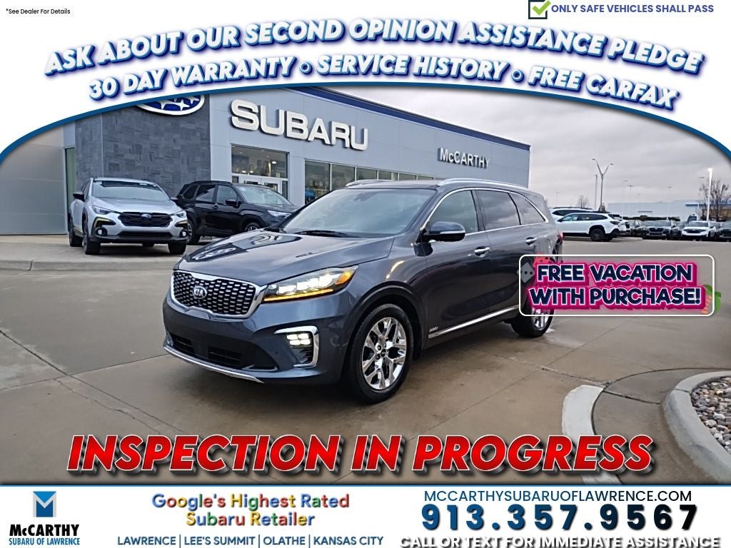 2019 Kia Sorento SX Limited AWD