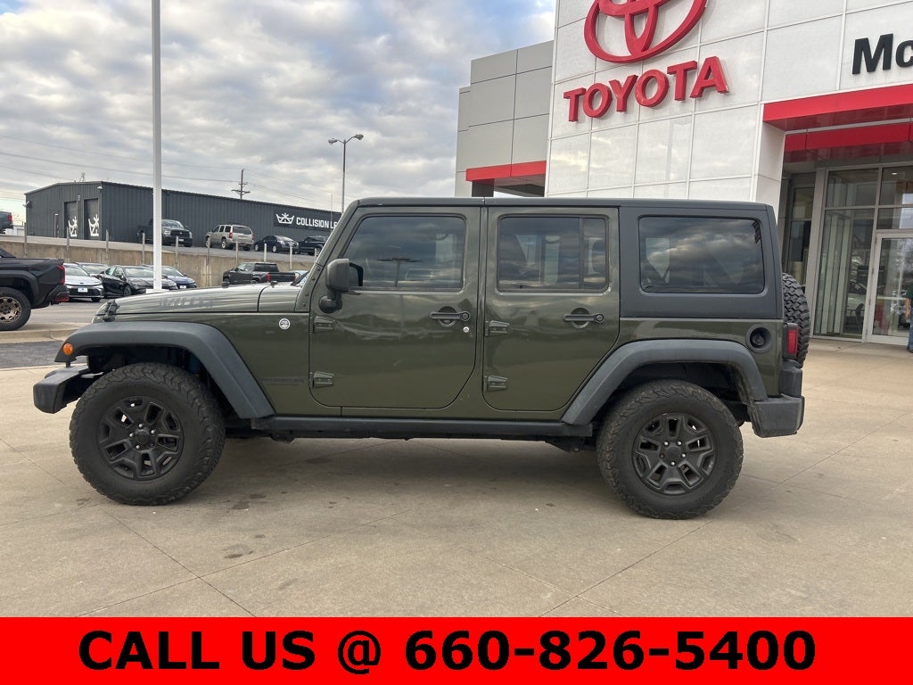 2015 Jeep Wrangler Unlimited Willys